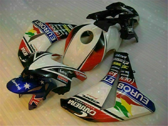 Discount 2008-2011 White Blue Honda CBR1000RR Motorcycle Fairing UK Discount 2008-2011 White Blue Honda CBR1000RR Motorcycle Fairing UK