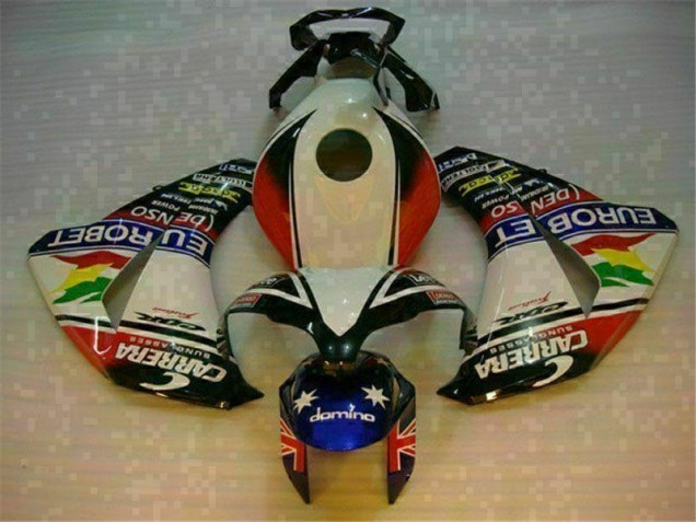 Discount 2008-2011 White Blue Honda CBR1000RR Motorcycle Fairing UK Discount 2008-2011 White Blue Honda CBR1000RR Motorcycle Fairing UK