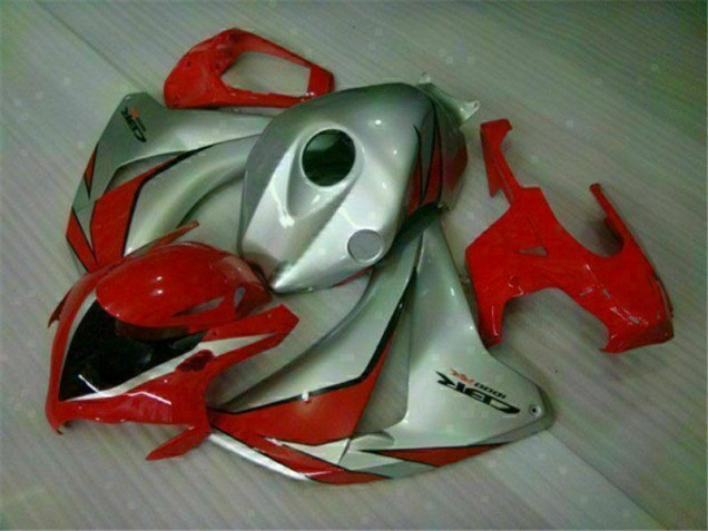 Discount 2008-2011 Red Silver Honda CBR1000RR Motorbike Fairing UK Discount 2008-2011 Red Silver Honda CBR1000RR Motorbike Fairing UK
