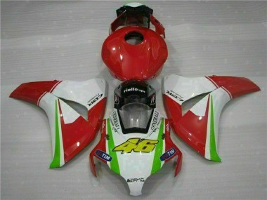 Discount 2008-2011 Red White Honda CBR1000RR Bike Fairings UK