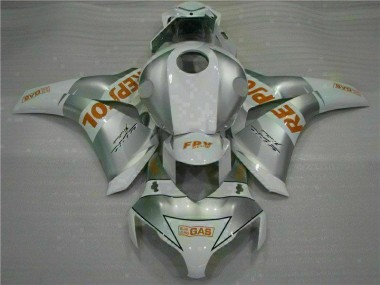 Discount 2008-2011 Silver Honda CBR1000RR Motorbike Fairing UK