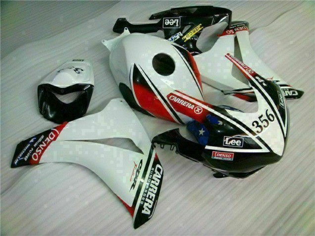 Discount 2008-2011 White Black Honda CBR1000RR Motorcylce Fairings & Plastics UK