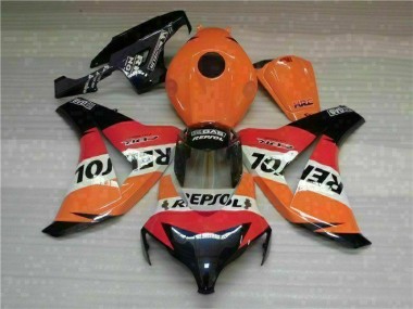 Discount 2008-2011 Orange Repsol Honda CBR1000RR Motorcycle Fairings UK