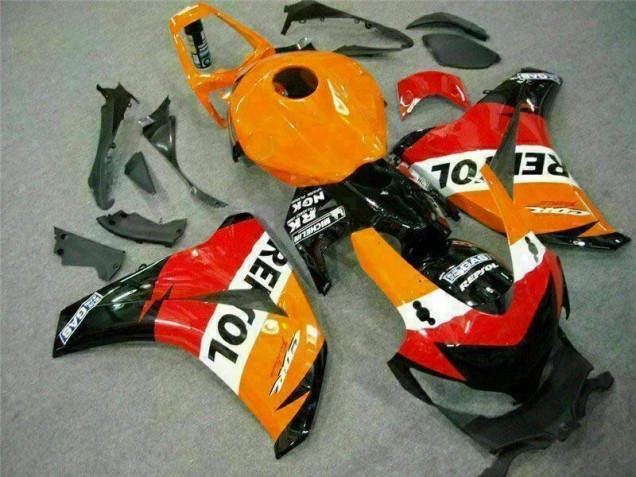 Discount 2008-2011 Orange Repsol Honda CBR1000RR Motorcycle Fairing Kits UK Discount 2008-2011 Orange Repsol Honda CBR1000RR Motorcycle Fairing Kits UK