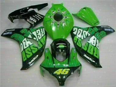 Discount 2008-2011 Green Honda CBR1000RR Motorbike Fairing UK