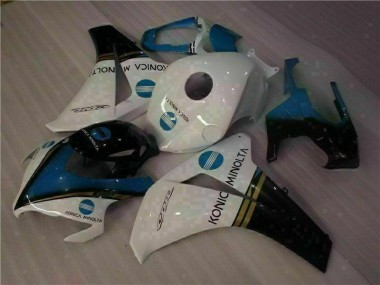 Discount 2008-2011 White Blue Honda CBR1000RR Bike Fairings UK