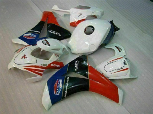 Discount 2008-2011 Red White Honda CBR1000RR Bike Fairing Kit UK