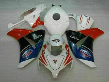 Discount 2008-2011 Red White Honda CBR1000RR Bike Fairing Kit UK