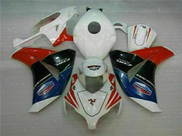 Discount 2008-2011 Red White Honda CBR1000RR Bike Fairing Kit UK