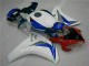 Discount 2008-2011 White Blue Honda CBR1000RR Motorcycle Fairings Kits UK Discount 2008-2011 White Blue Honda CBR1000RR Motorcycle Fairings Kits UK