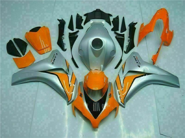 Discount 2008-2011 Orange Silver Honda CBR1000RR Motorcyle Fairings UK Discount 2008-2011 Orange Silver Honda CBR1000RR Motorcyle Fairings UK