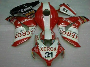 Discount 2008-2011 Red Xerox 21 Honda CBR1000RR Motorcycle Fairings Kit UK