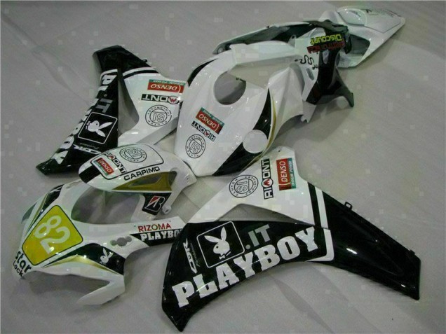 Discount 2008-2011 White Black Playboy Honda CBR1000RR Motorcylce Fairings & Bodywork UK Discount 2008-2011 White Black Playboy Honda CBR1000RR Motorcylce Fairings & Bodywork UK