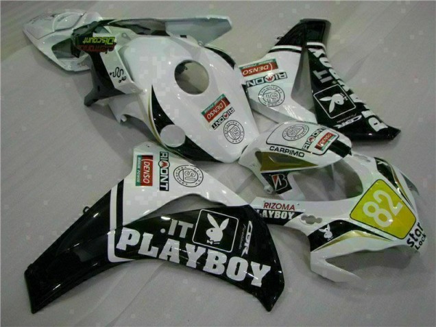 Discount 2008-2011 White Black Playboy Honda CBR1000RR Motorcylce Fairings & Bodywork UK Discount 2008-2011 White Black Playboy Honda CBR1000RR Motorcylce Fairings & Bodywork UK