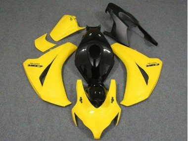 Discount 2008-2011 Yellow Black Honda CBR1000RR Motorcycle Fairing Kits UK