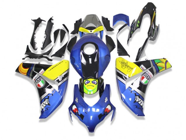 Discount 2008-2011 Blue Shark Honda CBR1000RR Motor Fairings UK
