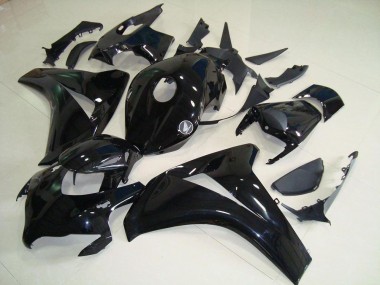 Discount 2008-2011 All Black with No Decals Honda CBR1000RR Motorcycle Fairing Kit UK