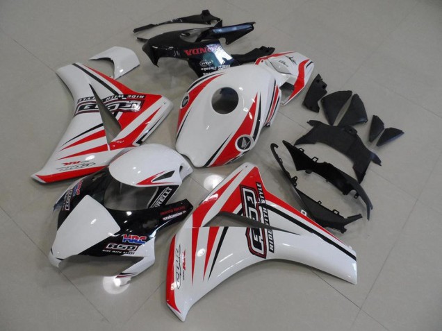 Discount 2008-2011 White Red HRC Honda CBR1000RR Bike Fairings UK