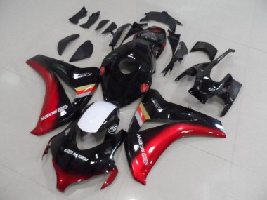 Discount 2008-2011 Black Red Mugen Honda CBR1000RR Bike Fairing Kit UK