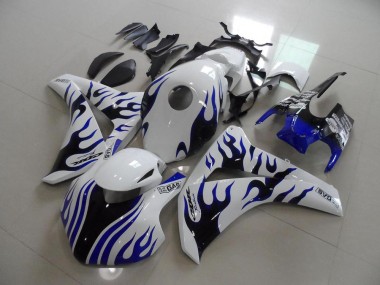 Discount 2008-2011 Blue Black Flame Race Honda CBR1000RR Motorbike Fairing Kits UK