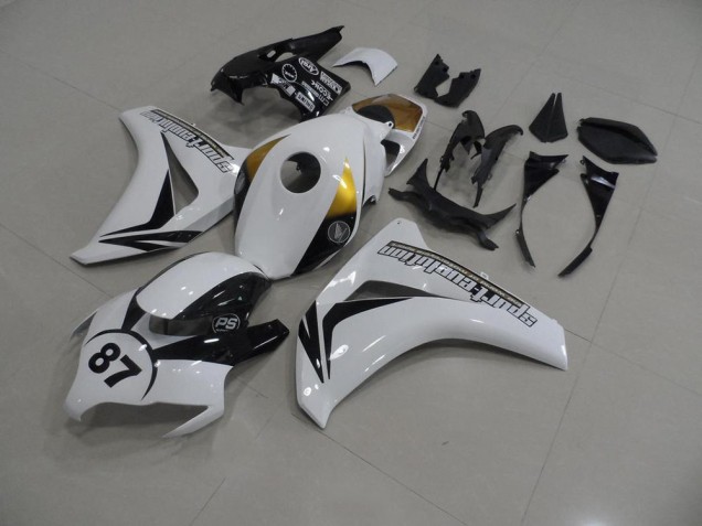 Discount 2008-2011 White and Black 87 Honda CBR1000RR Bike Fairings UK Discount 2008-2011 White and Black 87 Honda CBR1000RR Bike Fairings UK