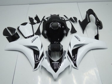 Discount 2008-2011 White and Black Grey Honda CBR1000RR Motorbike Fairing UK