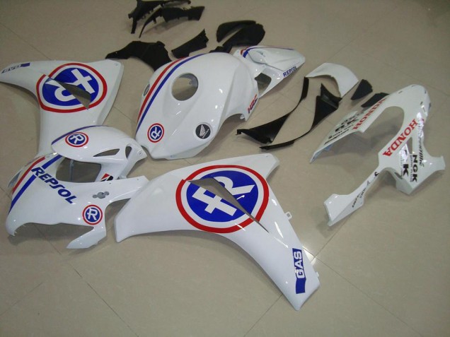 Discount 2008-2011 White Repsol Honda CBR1000RR Motorcycle Fairing Kits UK Discount 2008-2011 White Repsol Honda CBR1000RR Motorcycle Fairing Kits UK