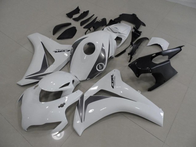 Discount 2008-2011 White and Grey Honda CBR1000RR Motorcycle Bodywork UK Discount 2008-2011 White and Grey Honda CBR1000RR Motorcycle Bodywork UK