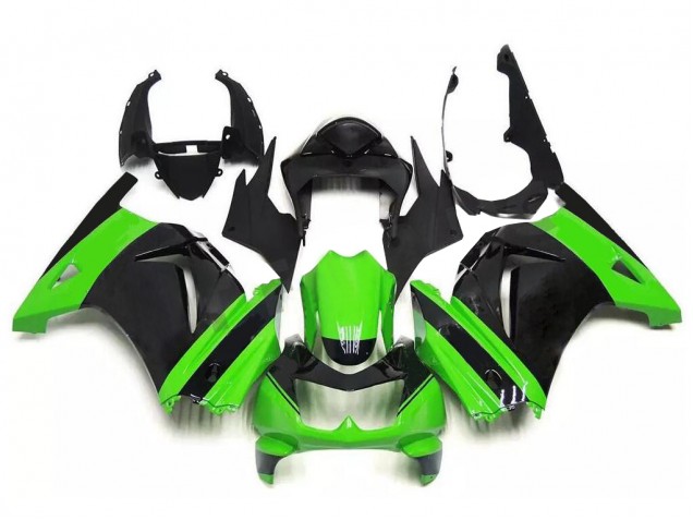 Discount 2008-2012 Green Black Kawasaki EX250 Bike Fairings UK Discount 2008-2012 Green Black Kawasaki EX250 Bike Fairings UK