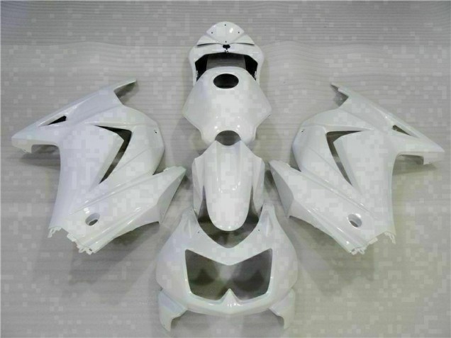 Discount 2008-2012 White Kawasaki EX250 Motorcycle Replacement Fairings UK Discount 2008-2012 White Kawasaki EX250 Motorcycle Replacement Fairings UK