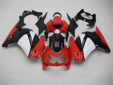 Discount 2008-2012 Red Black White Kawasaki EX250 Motorcycle Fairings UK