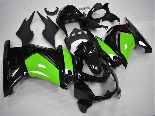 Discount 2008-2012 Black Green Kawasaki EX250 Motorcycle Fairing UK Discount 2008-2012 Black Green Kawasaki EX250 Motorcycle Fairing UK