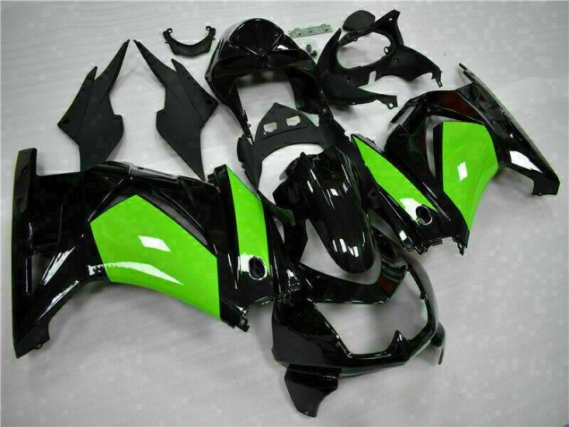 Discount 2008-2012 Black Green Kawasaki EX250 Motorbike Fairings UK Discount 2008-2012 Black Green Kawasaki EX250 Motorbike Fairings UK