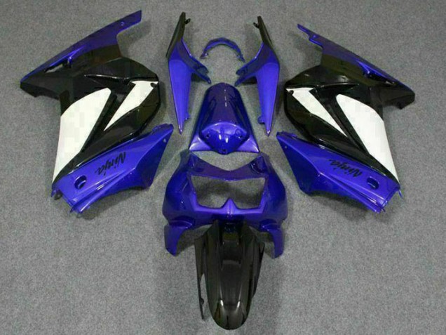 Discount 2008-2012 Blue White Black Ninja Kawasaki EX250 Motorbike Fairing UK Discount 2008-2012 Blue White Black Ninja Kawasaki EX250 Motorbike Fairing UK