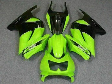Discount 2008-2012 Green Black Ninja Kawasaki EX250 Motor Bike Fairings UK