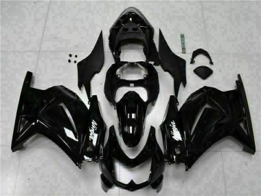Discount 2008-2012 Black Ninja Kawasaki EX250 Bike Fairing Kit UK