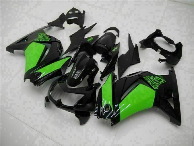 Discount 2008-2012 Black Green Ninja Kawasaki EX250 Motorcycle Bodywork UK Discount 2008-2012 Black Green Ninja Kawasaki EX250 Motorcycle Bodywork UK