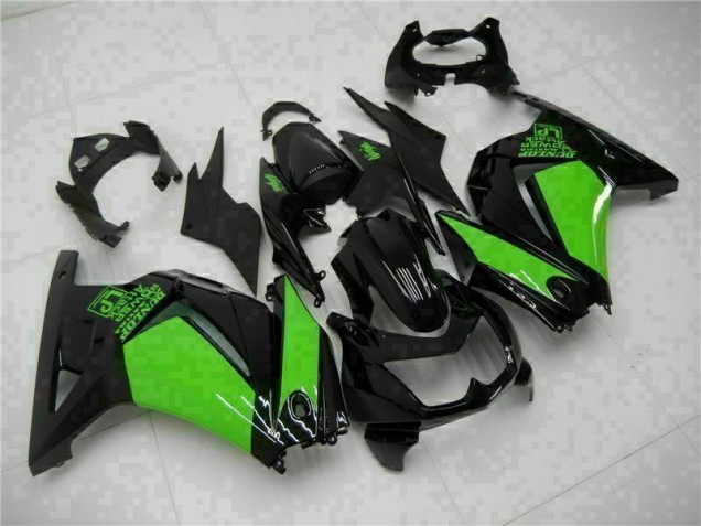 Discount 2008-2012 Black Green Ninja Kawasaki EX250 Motorcycle Bodywork UK Discount 2008-2012 Black Green Ninja Kawasaki EX250 Motorcycle Bodywork UK