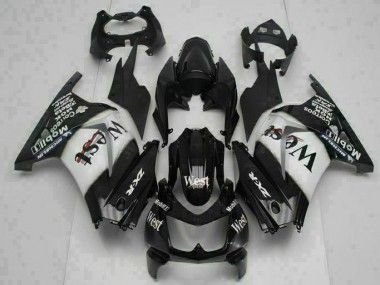 Discount 2008-2012 Black West Kawasaki EX250 Motorcycle Fairings Kits UK