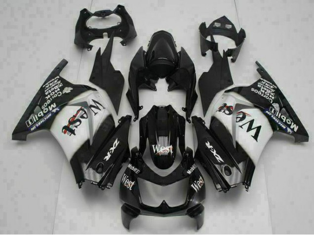 Discount 2008-2012 Black West Kawasaki EX250 Motorcycle Fairings Kits UK Discount 2008-2012 Black West Kawasaki EX250 Motorcycle Fairings Kits UK