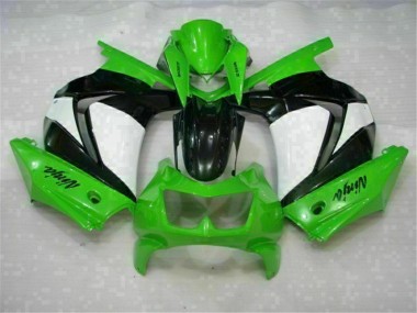 Discount 2008-2012 Green Black Ninja Kawasaki EX250 Moto Fairings UK