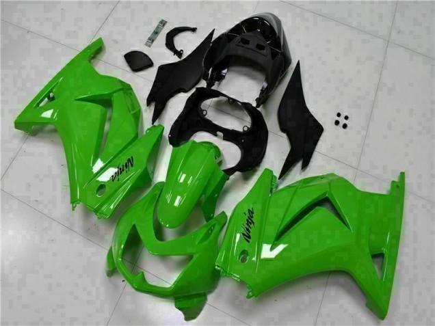 Discount 2008-2012 Green Black Ninja Kawasaki EX250 Motorcycle Fairing Kits UK Discount 2008-2012 Green Black Ninja Kawasaki EX250 Motorcycle Fairing Kits UK