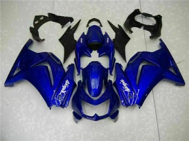 Discount 2008-2012 Blue Black White Ninja Kawasaki EX250 Motorbike Fairing UK