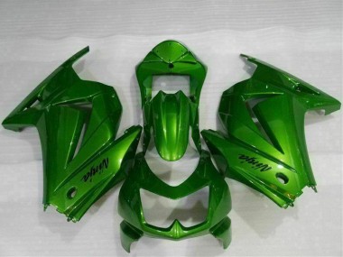Discount 2008-2012 Green Ninja Kawasaki EX250 Motor Bike Fairings UK