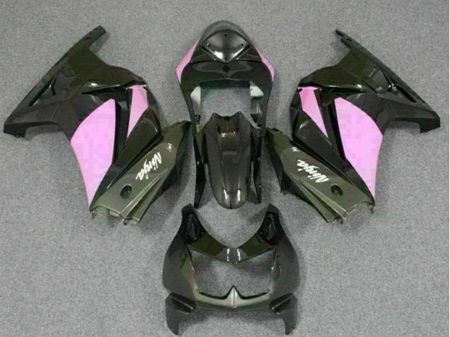 Discount 2008-2012 Black Pink Ninja Kawasaki EX250 Motorcycle Replacement Fairings UK Discount 2008-2012 Black Pink Ninja Kawasaki EX250 Motorcycle Replacement Fairings UK