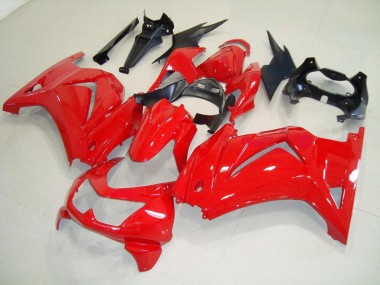 Discount 2008-2012 Original Red Kawasaki ZX250R Motorcycle Fairing Kits UK