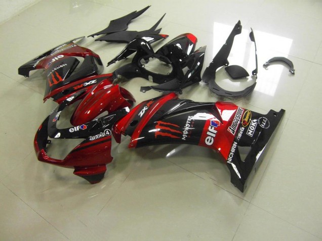 Discount 2008-2012 Candy Red Monster Kawasaki ZX250R Motorbike Fairing UK Discount 2008-2012 Candy Red Monster Kawasaki ZX250R Motorbike Fairing UK