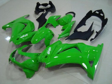 Discount 2008-2012 Green Kawasaki ZX250R Motorbike Fairing UK