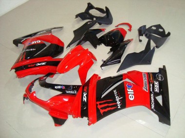 Discount 2008-2012 Red Monster Kawasaki ZX250R Motor Fairings UK