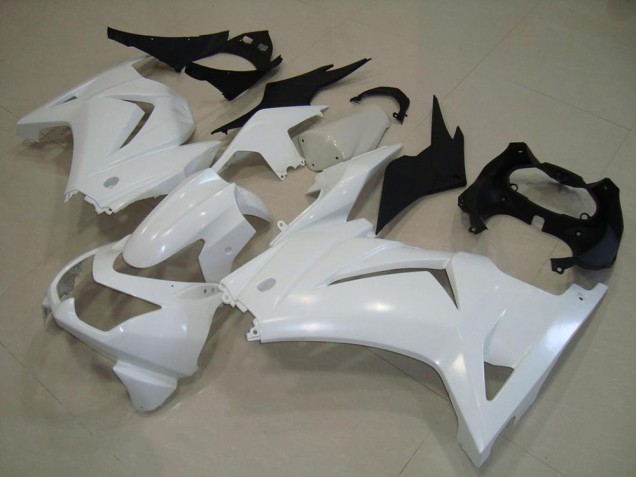 Discount 2008-2012 White Kawasaki ZX250R Motorcylce Fairings UK Discount 2008-2012 White Kawasaki ZX250R Motorcylce Fairings UK